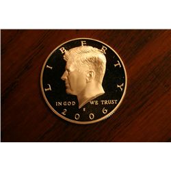 proof 2006s kennedy half dollar