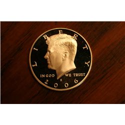proof 2006s kennedy half dollar