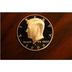 proof 2006s kennedy half dollar