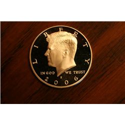 proof 2006s kennedy half dollar