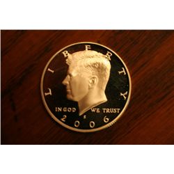 proof 2006s kennedy half dollar