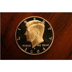 proof 2004s kennedy half dollar