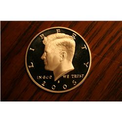 proof 2005s kennedy half dollar