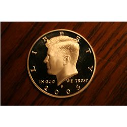 proof 2005s kennedy half dollar