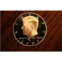 proof 2005s kennedy half dollar