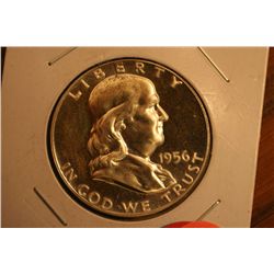 1956 proof franklin half