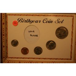 1776-1976 coins in frame birthyear set