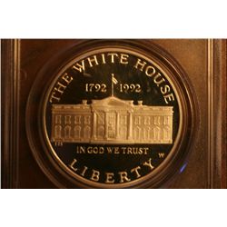 1992-w pcgs pr69dcam white house