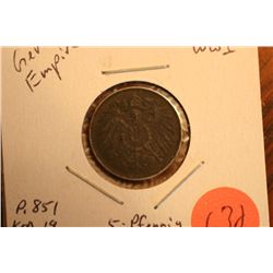 1917 5 pfennig