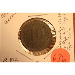 1922 10 pfennig