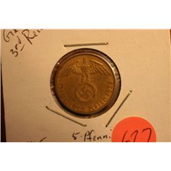 1938a 5 pfennig