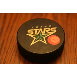 texas stars hockey puck