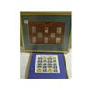 Image 1 : FRAMED SET OF TWENTY USA STAMPS, POPULAR SINGERS & 8 FRAMED STAMPS "GRENADINES GRANADA".