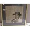 Image 1 : A GILT FRAMED BLACK & WHITE PRINT "BING CROSBY SLIGHTLY LATIN".