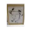 Image 1 : A FRAMED BLACK & WHITE PRINT "BING CROSBY".