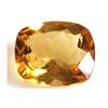 Image 1 : Natural Citrine 5.19 ctw Cushion Cut 13x11mm