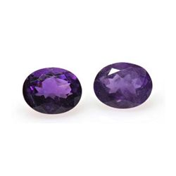 Natural Amethyst 6.66 ctw Oval Cut