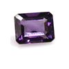 Image 1 : Natural Amethyst Gems 4.89 ctw Emerald Cut