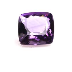 Natural Amethyst Gems 10.09 ctw Cushion Cut