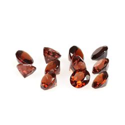 Natural Garnet 3.65 ctw 4x4mm Round Cut