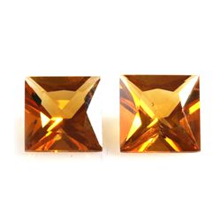 Natural Citrine 2.22 ctw Princess Cut 7x7mm