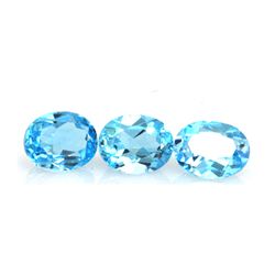 Natural Blue Topaz 9.52 ctw Oval Cut