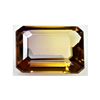 Image 1 : Natural Amethyst Bi-color 20.50 ctw Emerald Cut