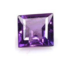 Natural Amethyst 4.19 ctw Square Cut