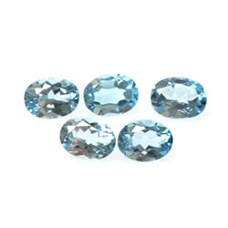 Natural Blue  Topaz 7.80 ctw Oval