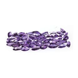Natural Amethyst 5x2.5 ctw Marque