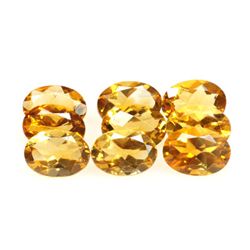 Natural Citrine 5.85 ctw Oval Cut 7x5mm