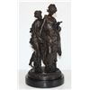Image 1 : Charming Bronze Sculpture Victorian Sisters
