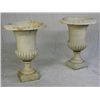 Image 1 : PAIR WHITE EGG & DART UNR 4 FEET TALL