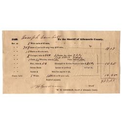 ANTEBELLUM TAX DOCUMENT