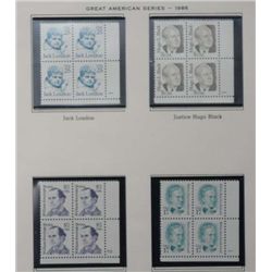 1986-92  plate block mostly 4 but some higher   over 150