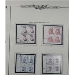 Over $200 face in plate blocks and sheets