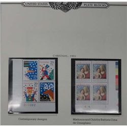 Over $230 face in plate blocks and sheets