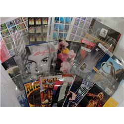 Mint sheets/folio: 3072-36 IND dance;2983-92 JM;3083-86 FH;3091-95 RB;