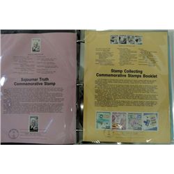 Aprox 130 souvinier pages 1986-7-8 from the US Postal service