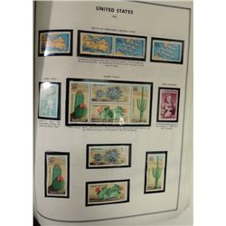 Book US postage stamps many air mails and stamps 1975-94