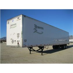 2008 Vanguard National 53' T/A Van Trailer