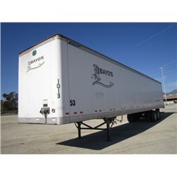 2004 Great Dane 7411TD  53' T/A Van Trailer