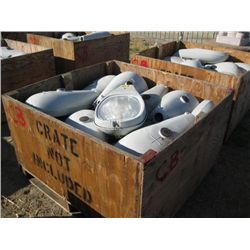Lot Of Industrial Street Lights