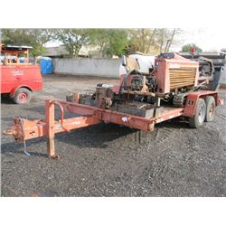 1996 Ditch Witch T14A-1 T/A Boring Machine Trailer