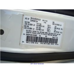 2001 - DODGE GRAND CARAVAN