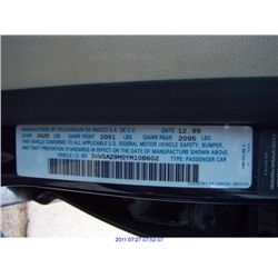 2000 - VOLKSWAGEN JETTA