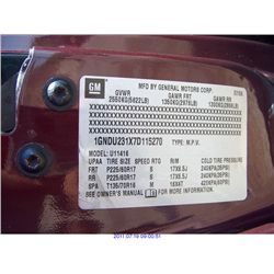 2007 - CHEVROLET UPLANDER
