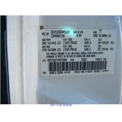 1999 - DODGE RAM 2500