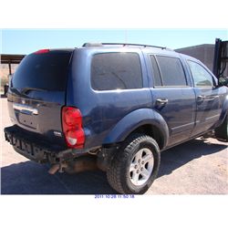 2005 - DODGE DURANGO***EXPORT ONLY*** - FORFEIT