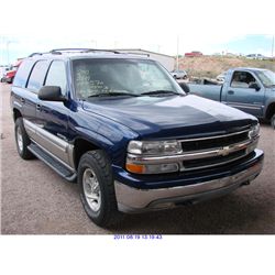 2000 - CHEVROLET TAHOE